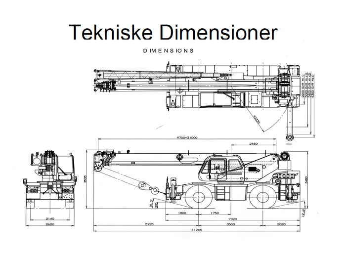 Tekniske dimensjoner